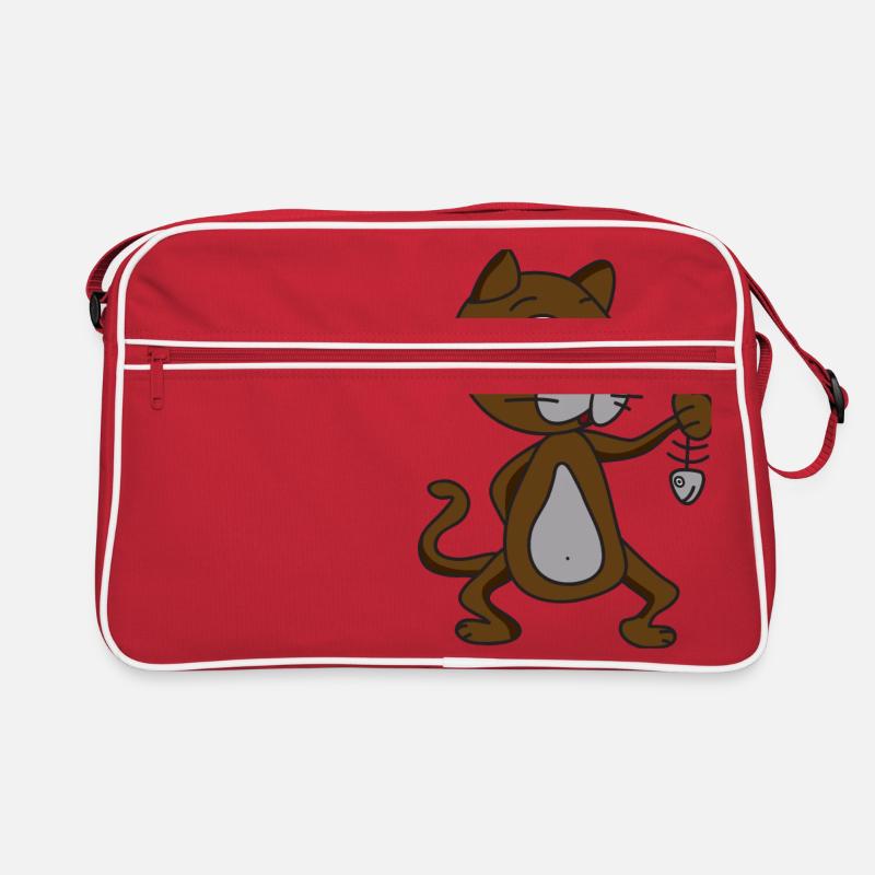 Poisson chat Sac Retro