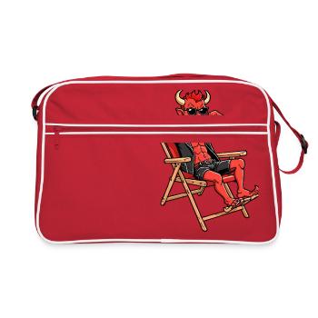 Red Devil - Retro Bag - red/white - Front
