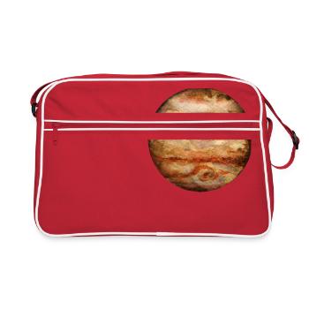 Jupiter - Retro Bag - red/white - Front