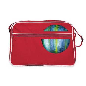 Uranus - Retro Bag - red/white - Front
