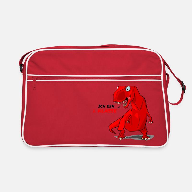 Back to school - I'm first grade - Retro Bag - red/white