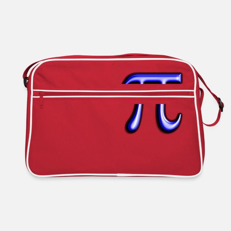 Das mathematische Pi Retro Tasche
