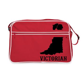 victorian blak - Sac Retro - rouge/blanc - Devant