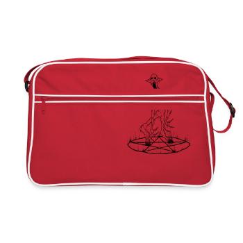 zombi - Sac Retro - rouge/blanc - Devant