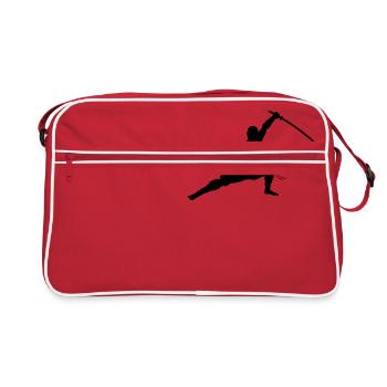 Ninja - Retro Bag - red/white - Front