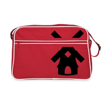 Mill - Retro Bag - red/white - Front