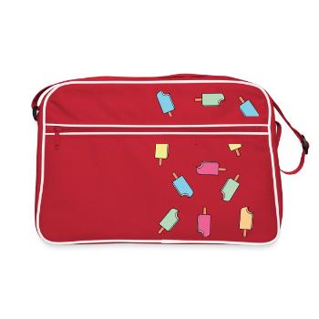 popsicle - Retro Bag - red/white - Front