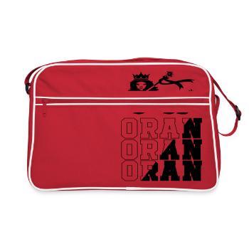 Oran - Sac Retro - rouge/blanc - Devant