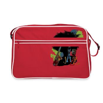 Jazz - Sac Retro - rouge/blanc - Devant