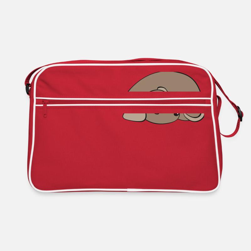Hund Retro Tasche