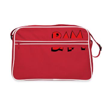 Bam - Retro Bag - red/white - Front