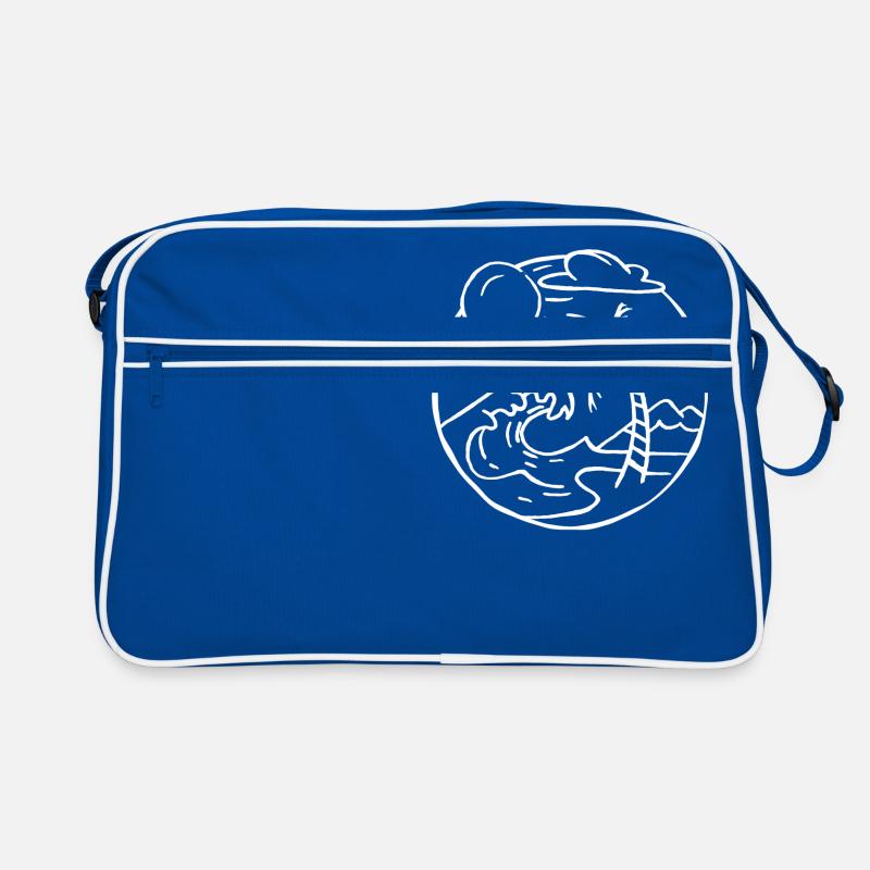 Beach w Retro Tasche