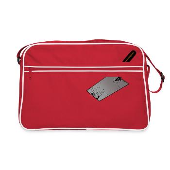 Maurer Trowel - Retro Bag - red/white - Front