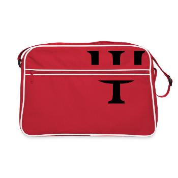 Psychologie - Sac Retro - rouge/blanc - Devant