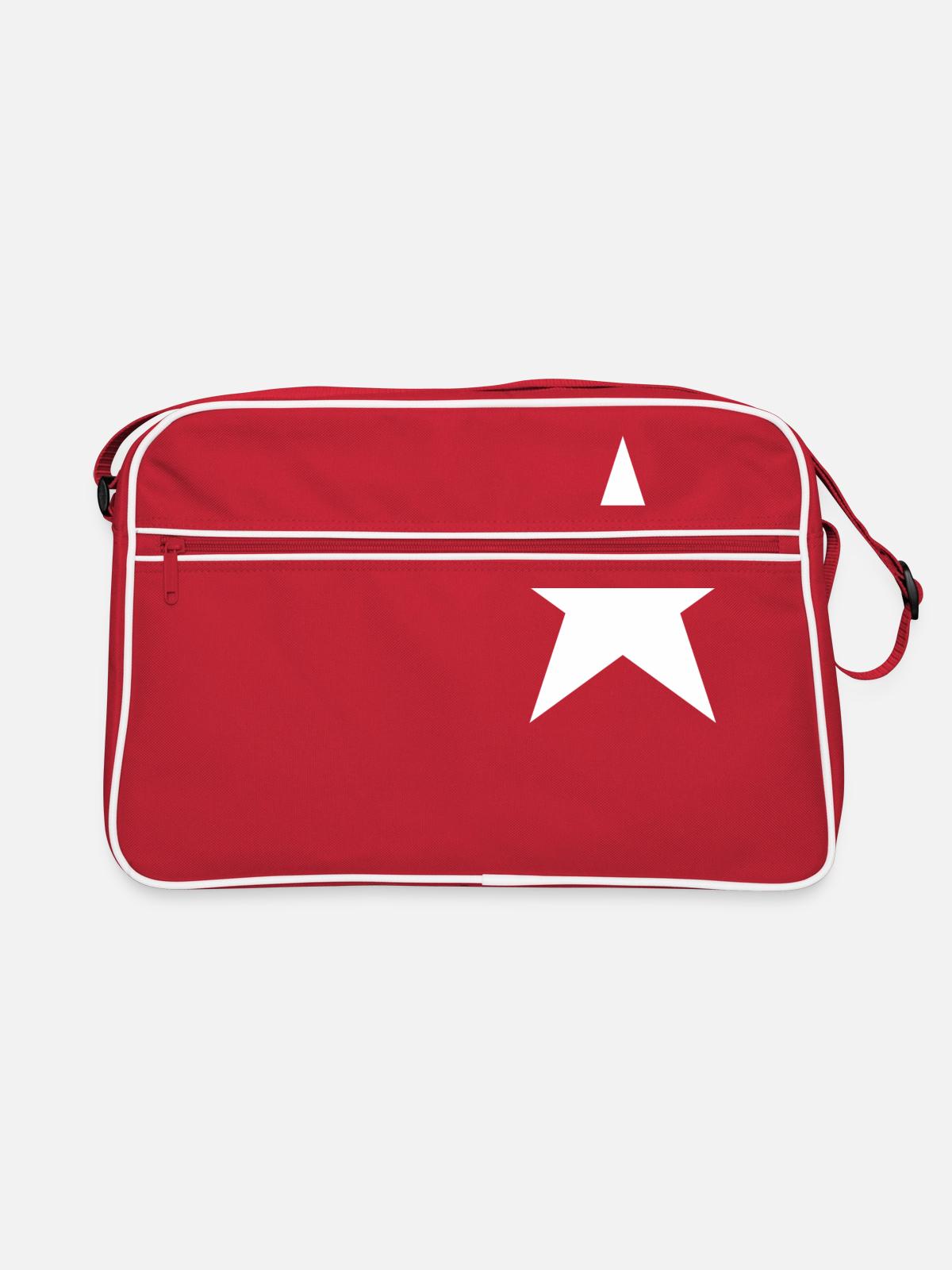 White Star - Retro Bag - red/white - Front