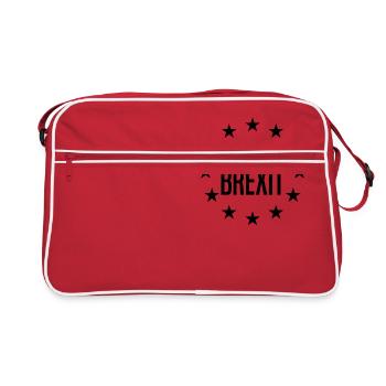 Bollocks to Brexit - Retro Bag - red/white - Front