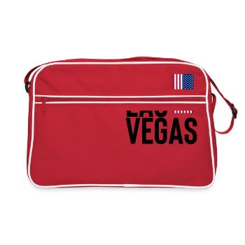 Las Vegas - Retro Bag - red/white - Front