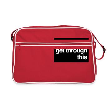 Covid - Sac Retro - rouge/blanc - Devant