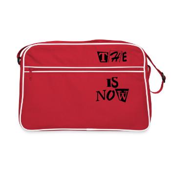 thefuture is now - Retro Bag - red/white - Front