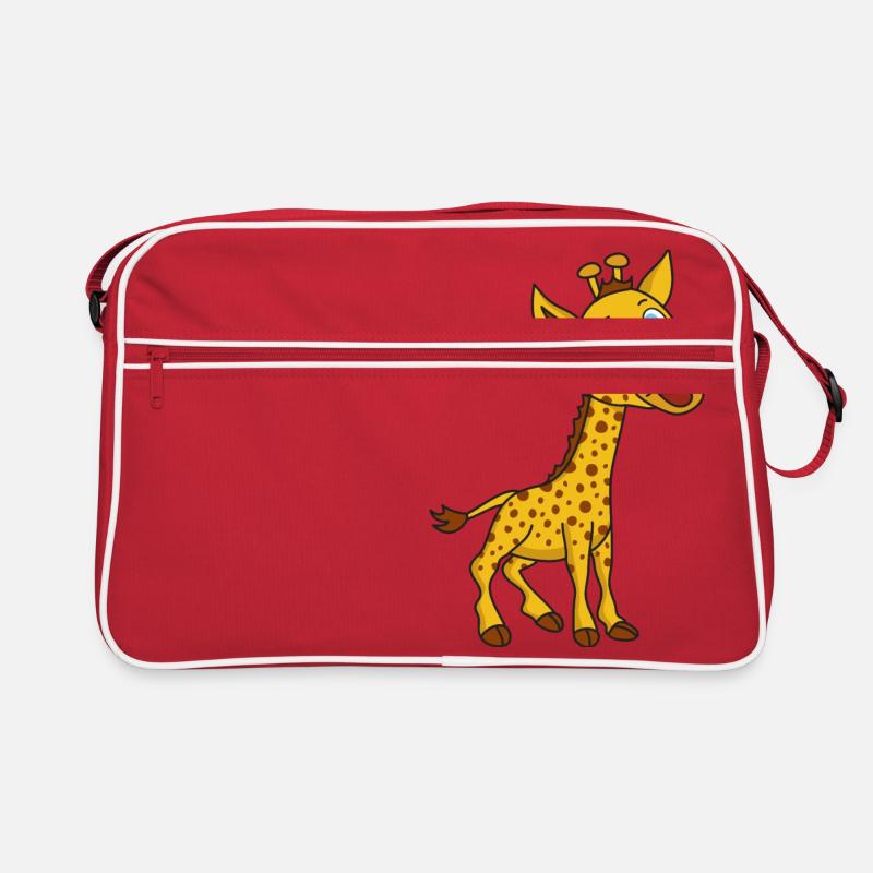 Giraffe Retro Tasche