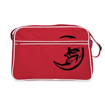 moon - Retro Bag - red/white - Front