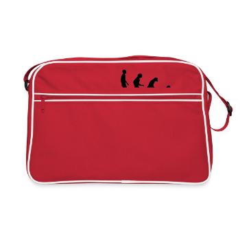 AfD Evolution - Retro Bag - red/white - Front