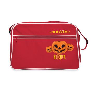 Boucher effrayant - Sac Retro - rouge/blanc - Devant