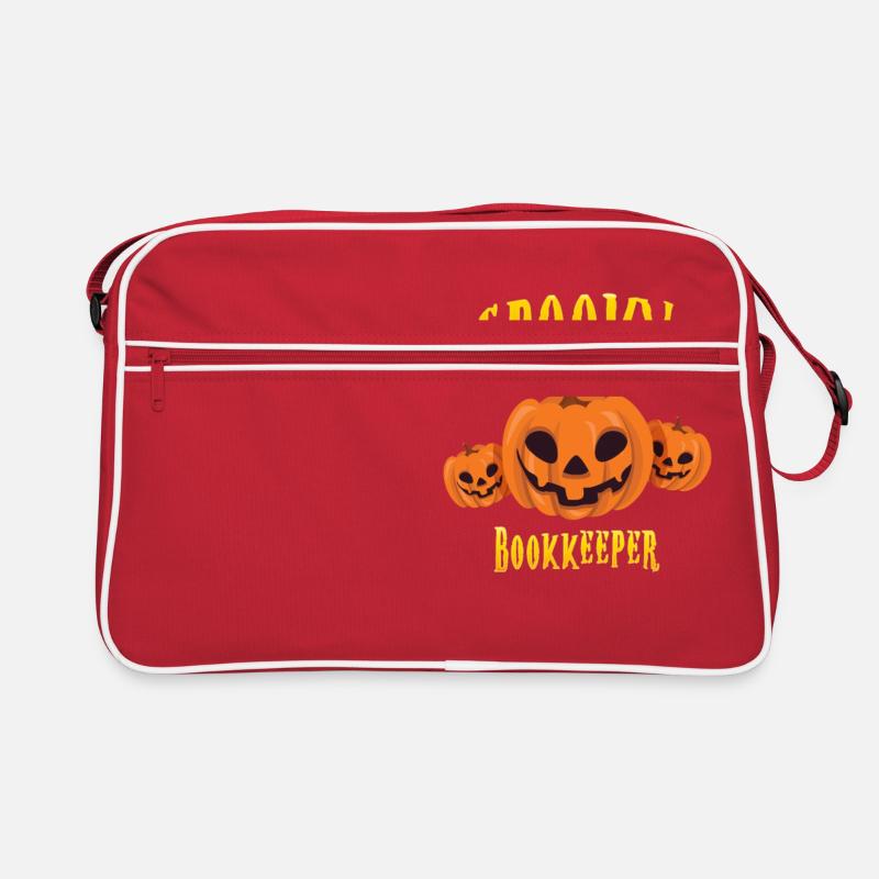 Spooky Bookkeeper Retro Bag