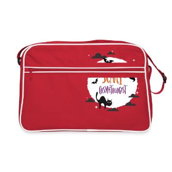Cosmétologue effrayant - Sac Retro - rouge/blanc - Devant