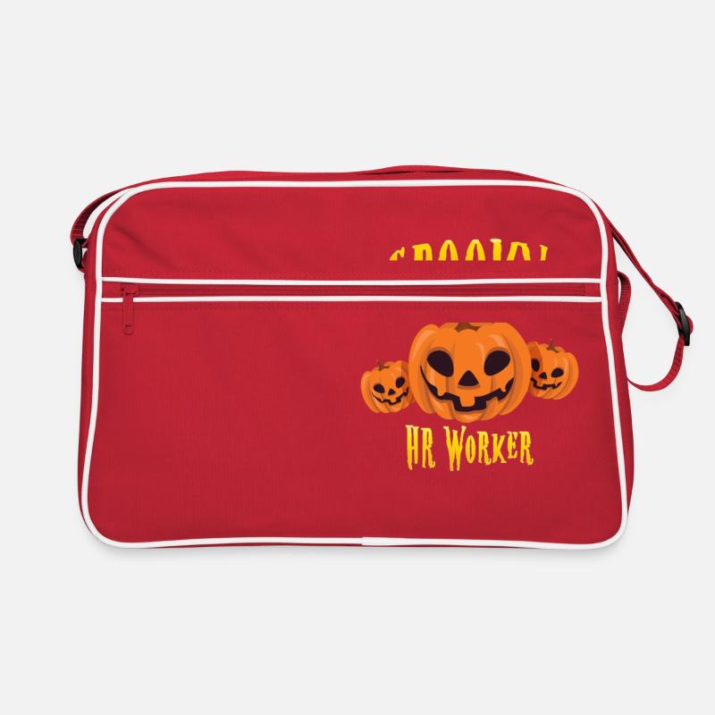 Gruseliger HR-Mitarbeiter Retro Tasche