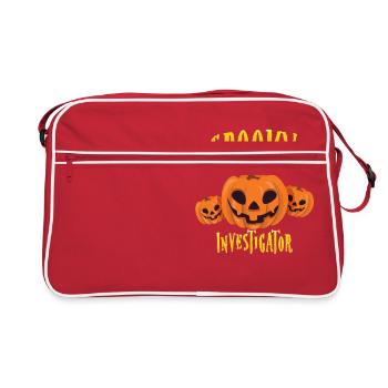 Spooky Investigator - Retro Bag - red/white - Front