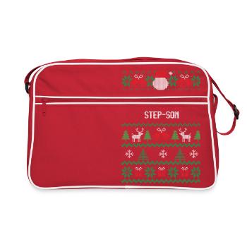 Un fils Merry Step - Sac Retro - rouge/blanc - Devant