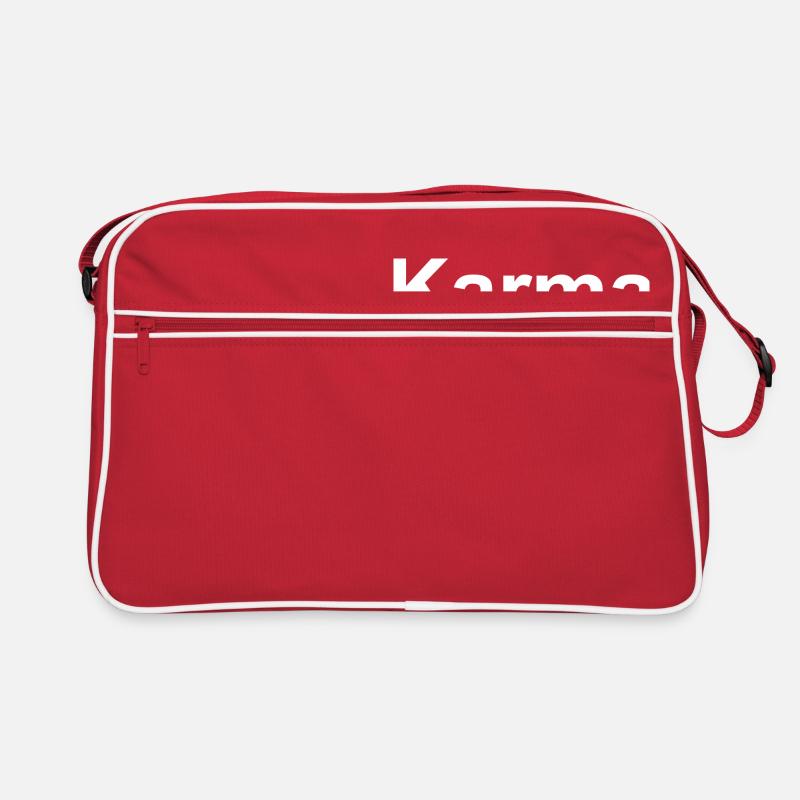 Karma blanc Sac Retro
