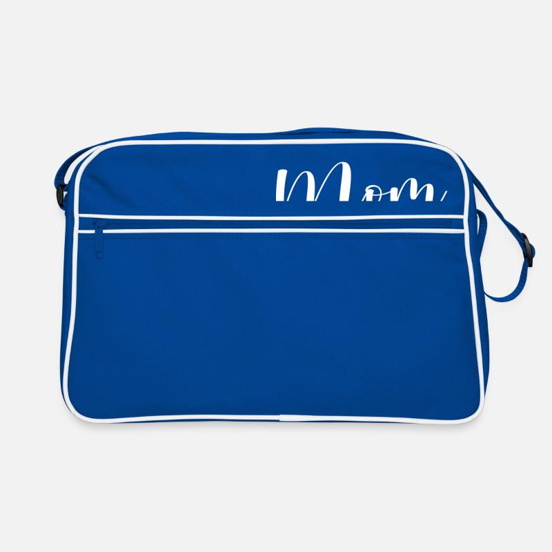 Mom est 2023 weiß Mama Mutter Muttertag Retro Tasche