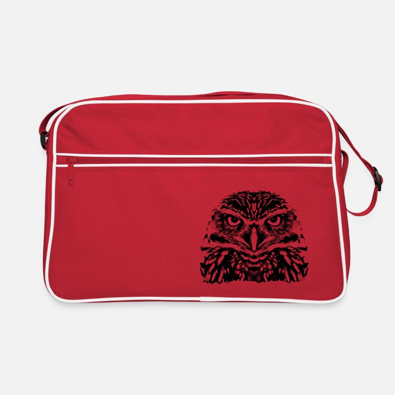 Die Eule / The Owl Retro Tasche