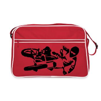 motorrad_12 - Sac Retro - rouge/blanc - Devant
