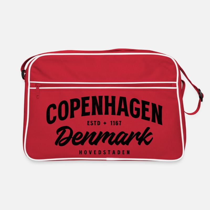 Copenhague, Danemark – Conception de villes vintage Sac Retro