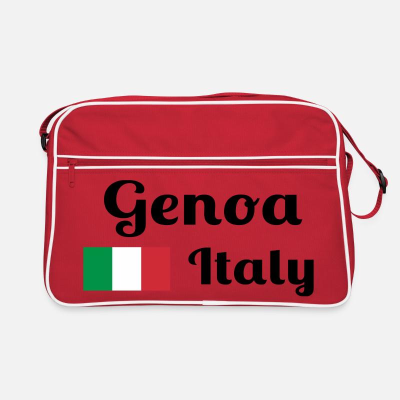Gênes Italia - Imprimés élégants Sac Retro