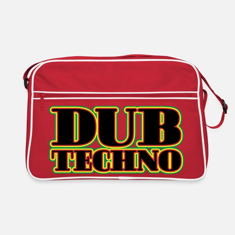 Dub Techno Neon Retro Retro Tasche