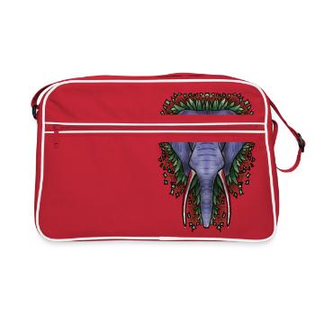 Eric par Jon Ball - Sac Retro - rouge/blanc - Devant