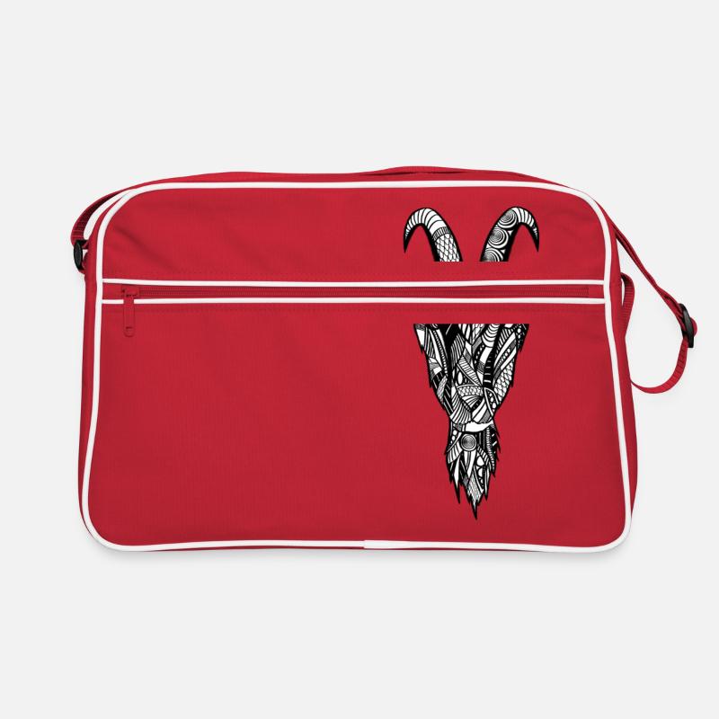Ziege Retro Tasche