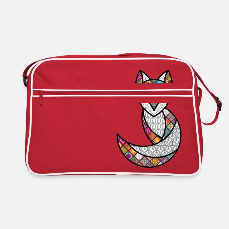 PSYCHEDELIC FOX / THE PSYCHEDELIC FOX - Retro Bag - red/white