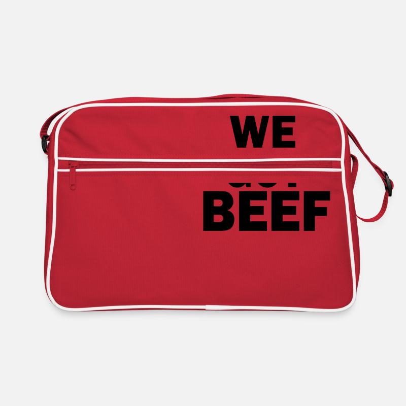 we got beef Retro Bag
