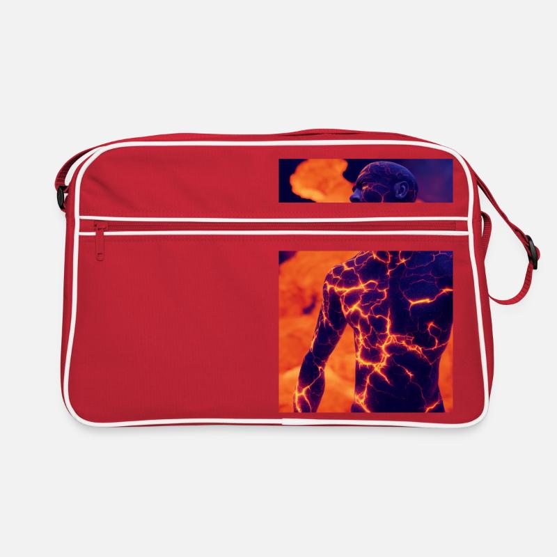 Lava Mann Retro Tasche