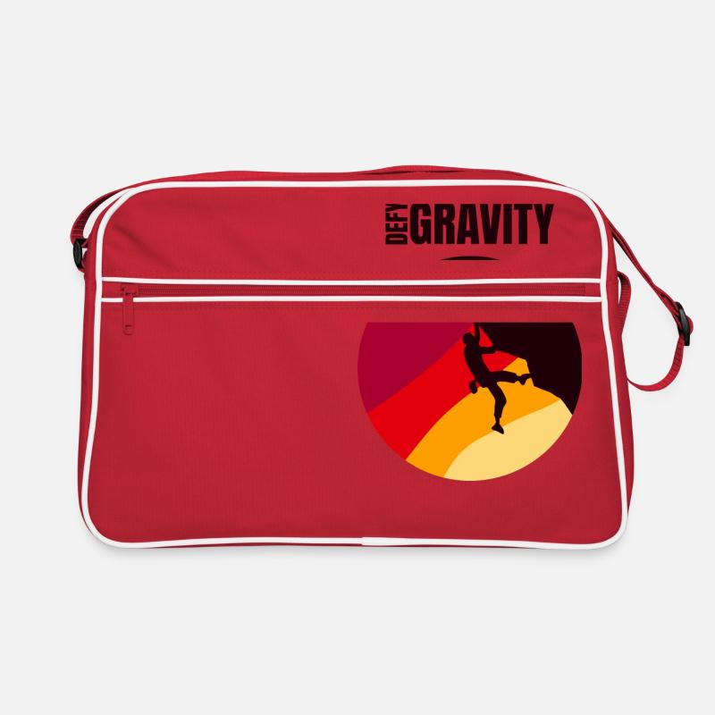 Defy Gravity - Climber Gift Retro Bag