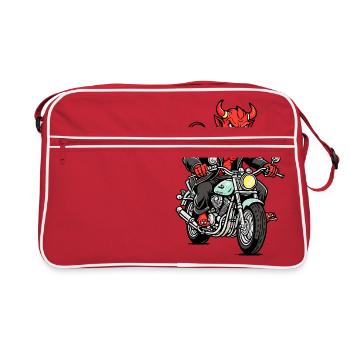 Red Devil - Retro Bag - red/white - Front