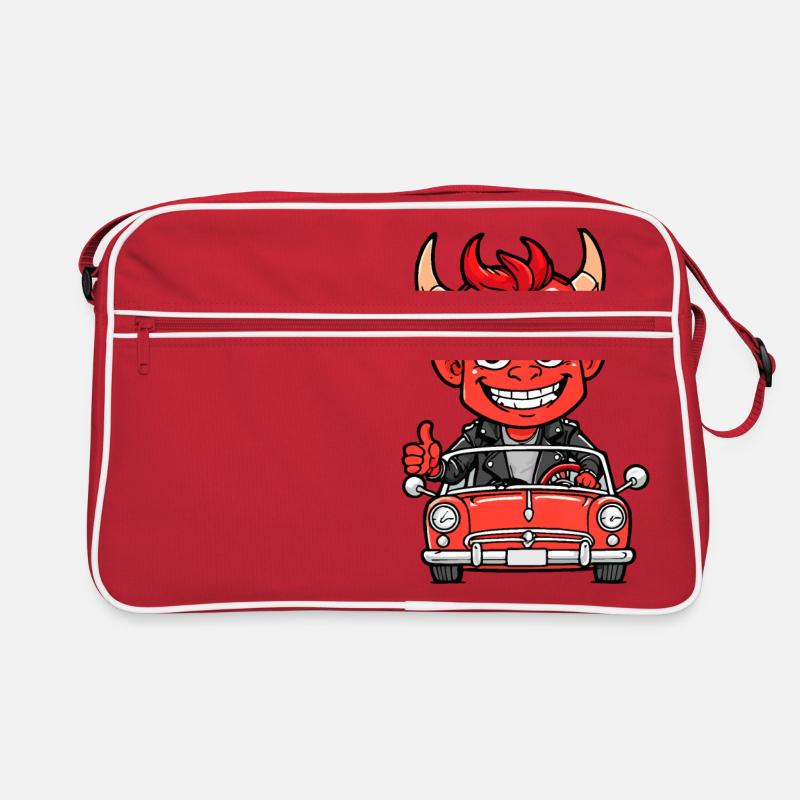 Red Devil Retro Bag