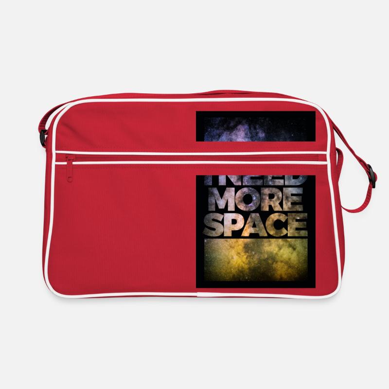 I need more space poster Retro Tasche
