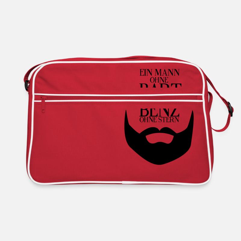 Bart, Beard - Cadeau pour les hommes - Verdage Bart Sac Retro