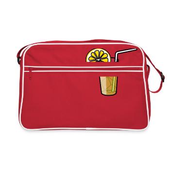 Lemonade - Retro Bag - red/white - Front